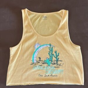Cropped Cotton Tank
